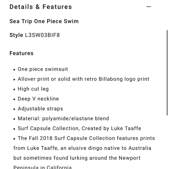 Sea Trip One Piece Swim - Picture 4 of 4